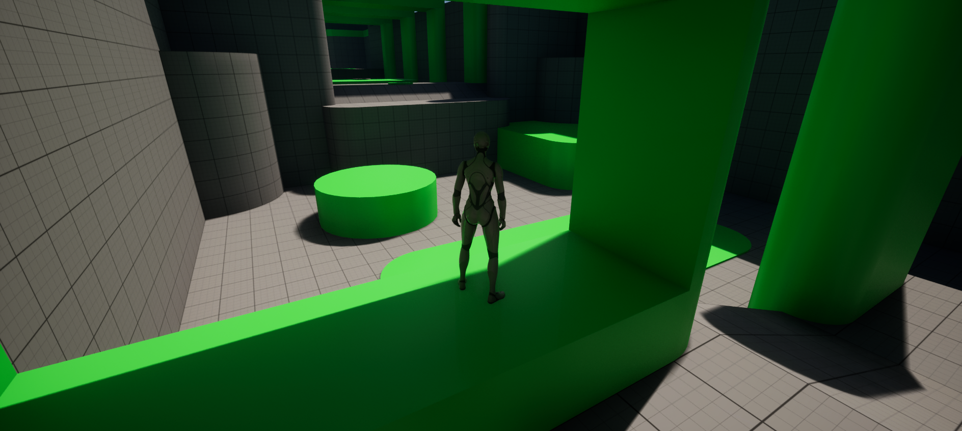 The third-person template’s platforming variant in play
