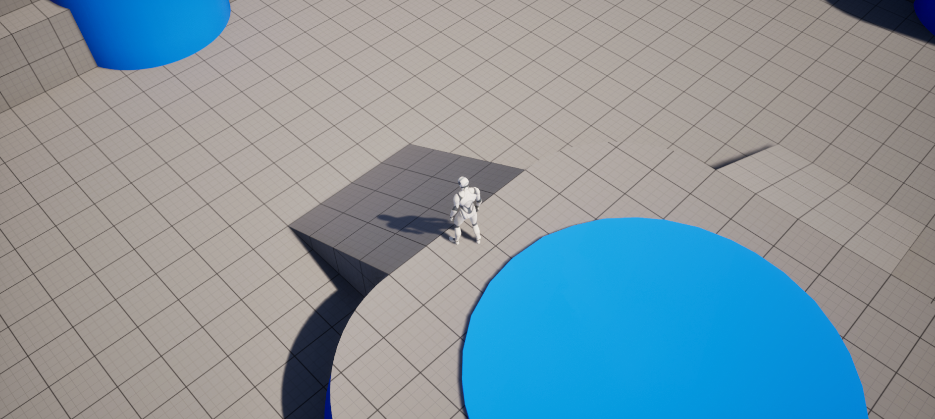 The top-down template in play